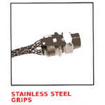 Stainless steel grips EN 150