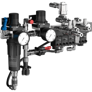 Control unit for the entire carwash station 30