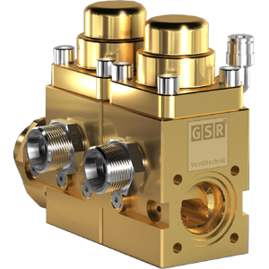 High-pressure valve for pre-wash process 30