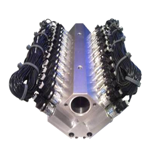 Bullet 2 way custom manifold 30