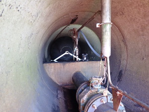 Rioolafsluiter voor grote diameters