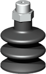 2.5 Bellow Cup with fitting 15